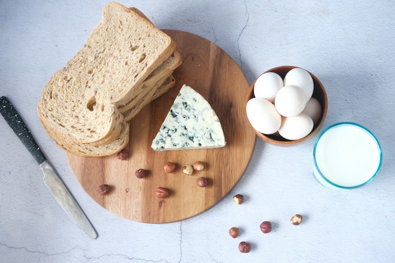 Fresh milk, curd, paneer and butter